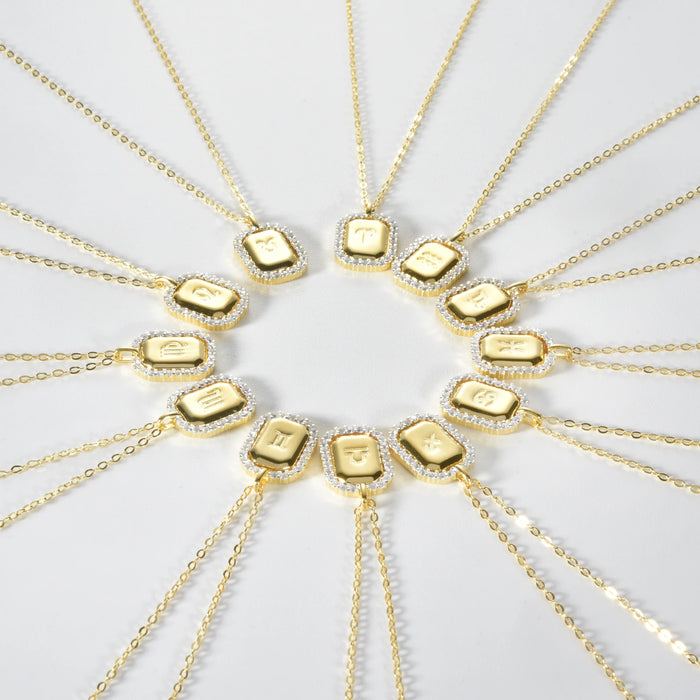 Collana Elegante Zodiaco Oro