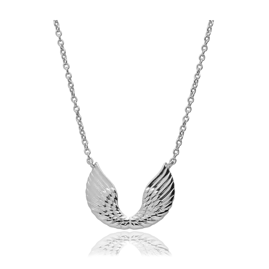 Collar Alas Plata