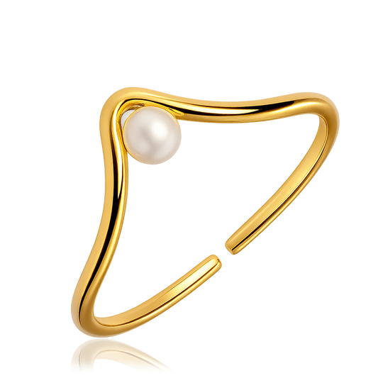 Anillo Perlita Oro