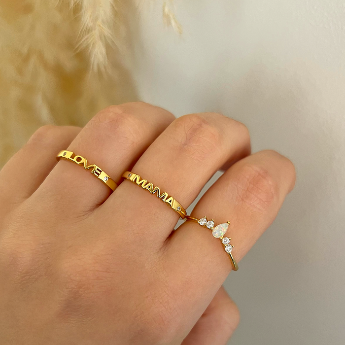 Anillo Love Oro