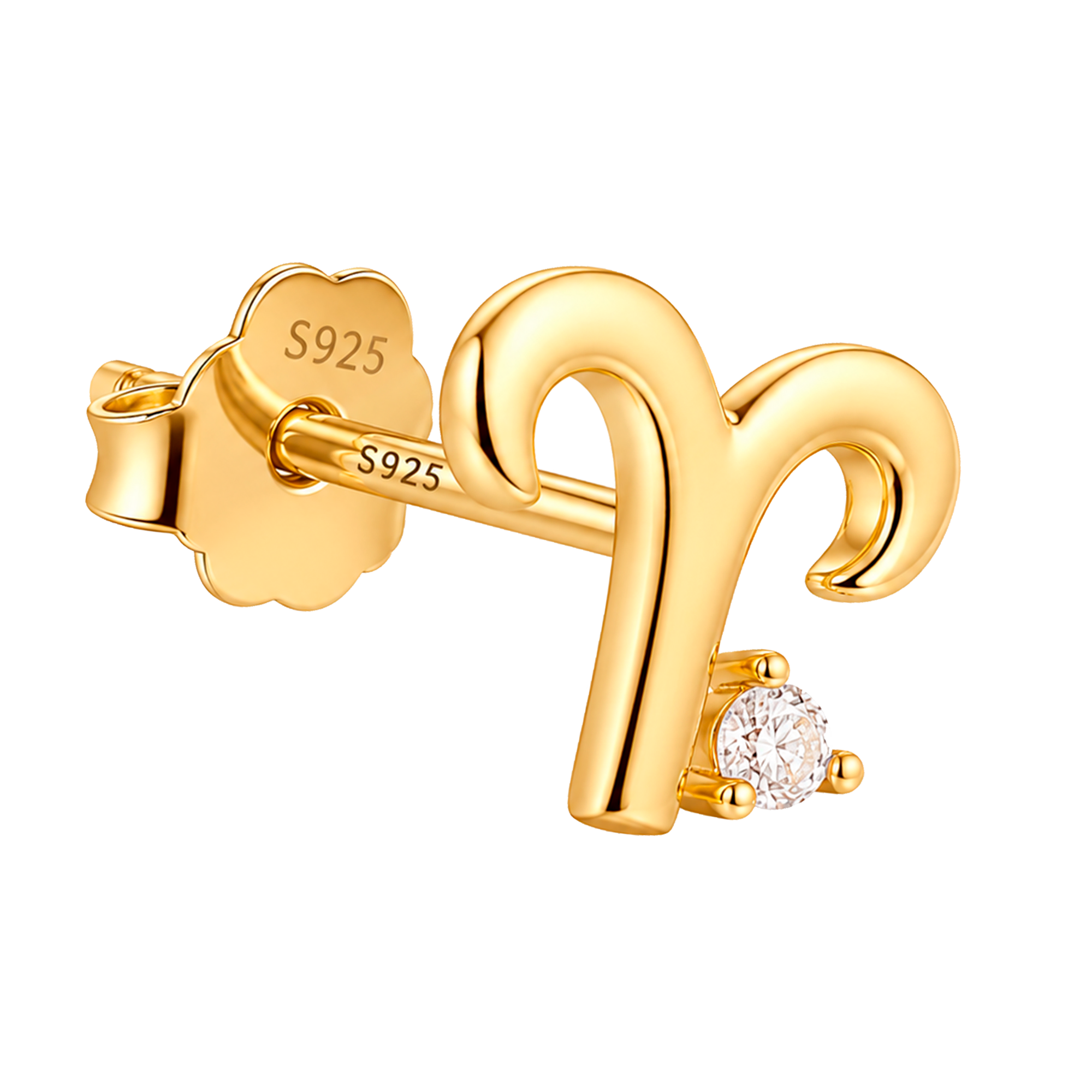 Pendiente Mini Zodiaco Oro
