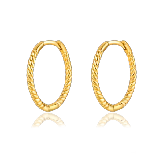 Orecchini Curly Oro - 13mm