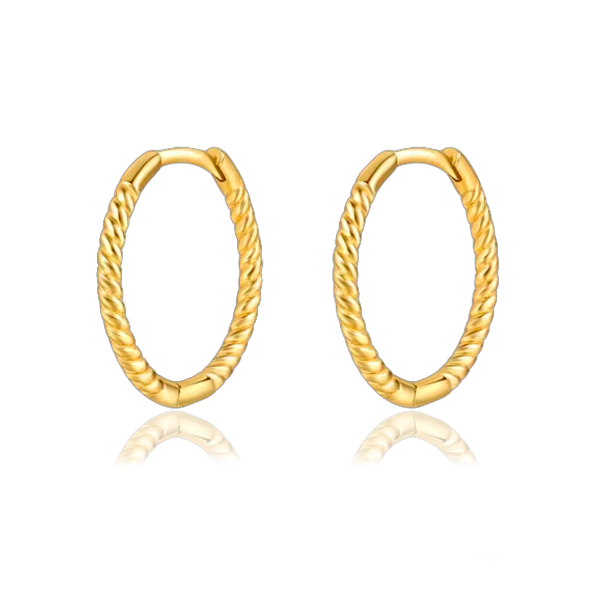 Aros Curly Oro - 13mm