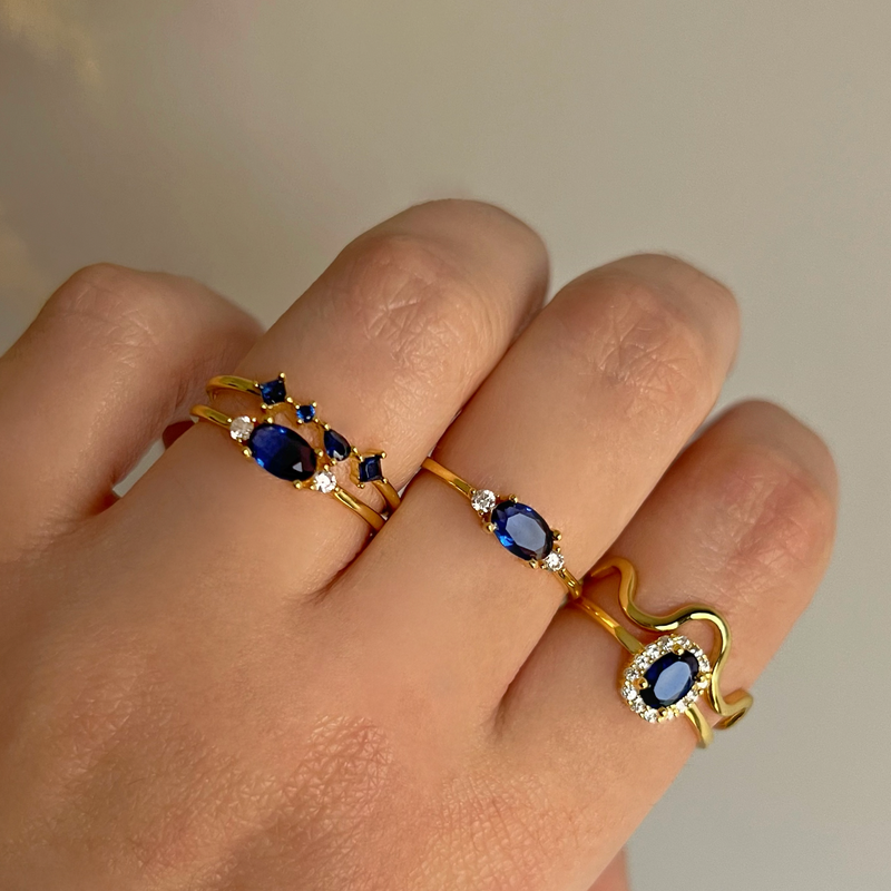 Anello Onde Oro