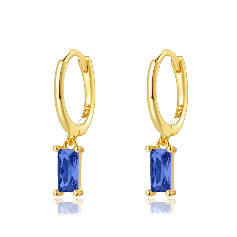 Orecchini Phoebe Blu Oro