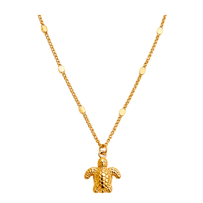 Gold Sun Necklace