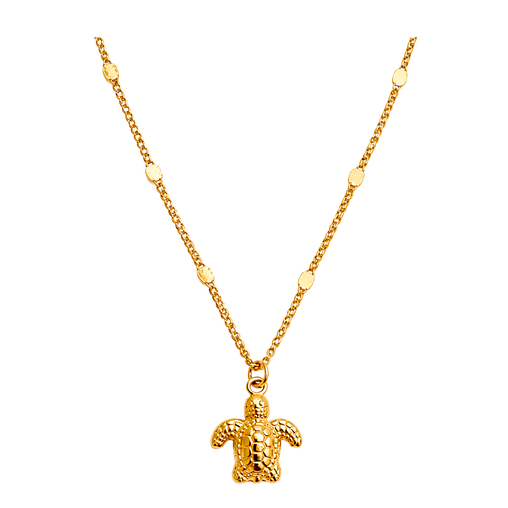 Collar Baby Turtle Oro
