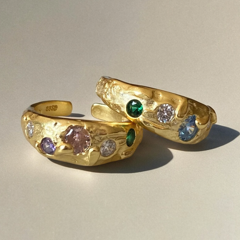Anillo Veyra Blue Oro