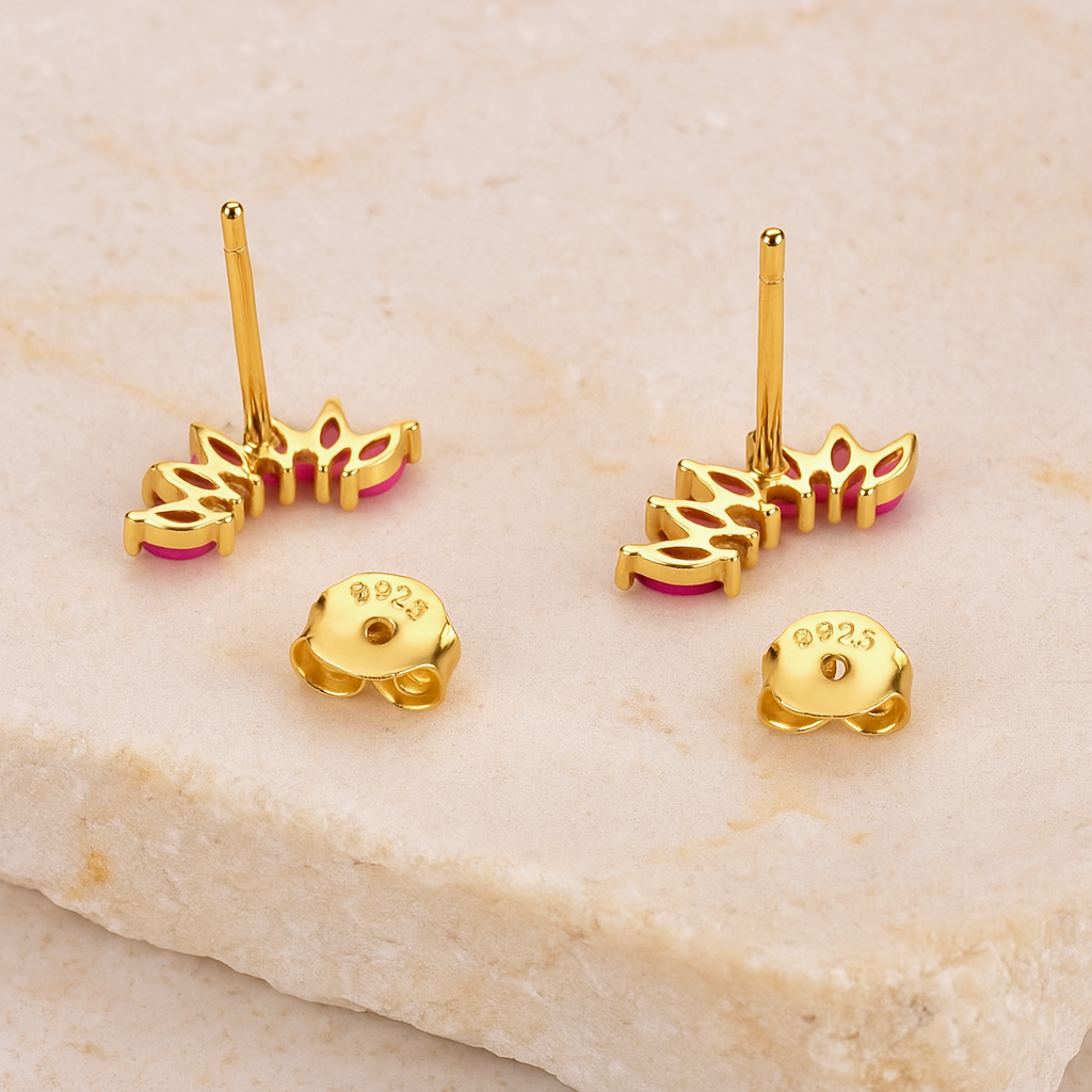 Pendientes Tabita Pink Oro