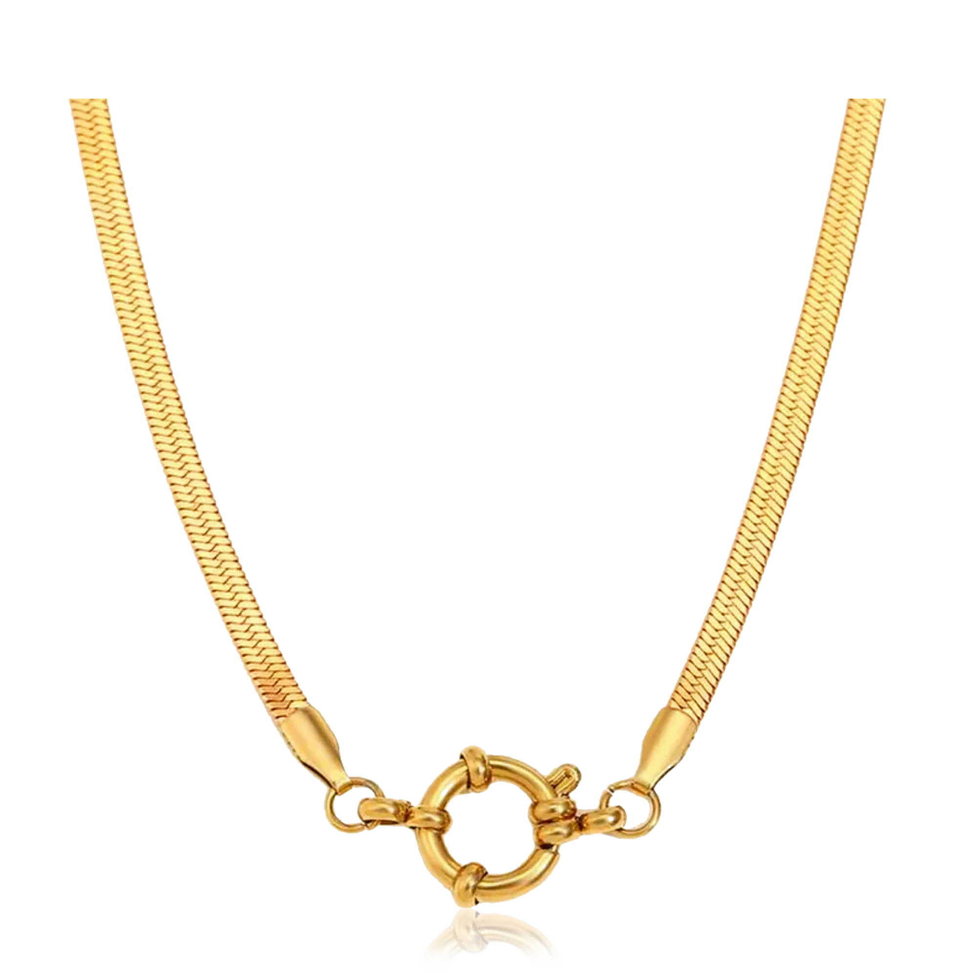 Collana Catena Serpente Oro 