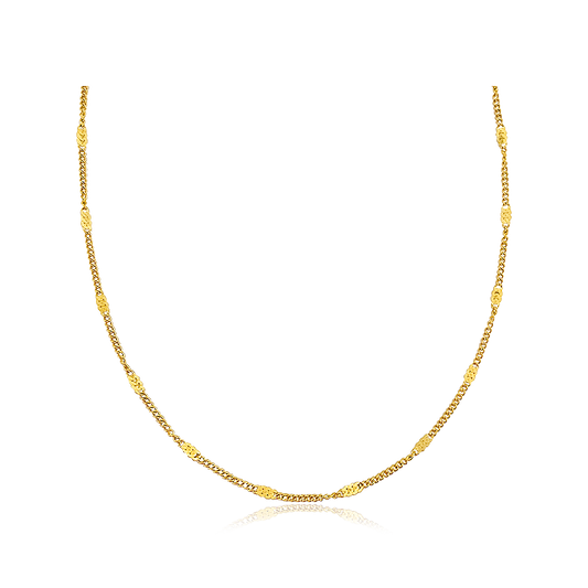 Gold Sun Necklace