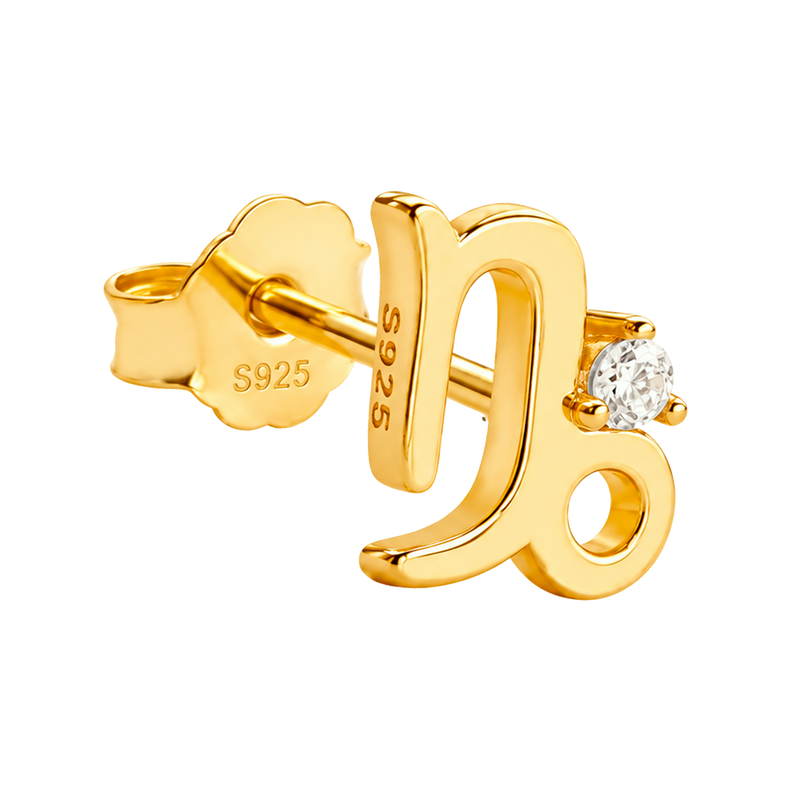 Orecchino Mini Zodiaco Oro