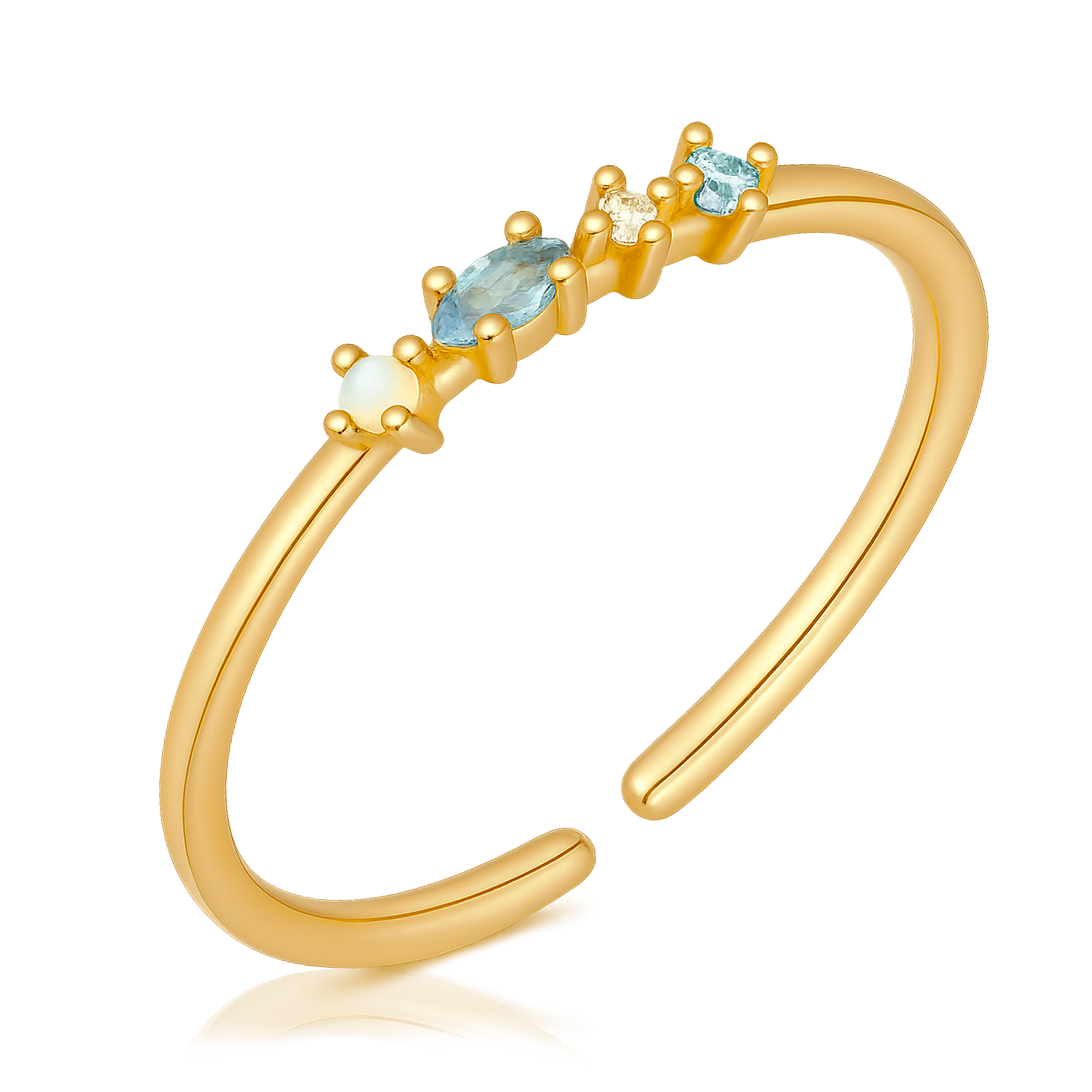 Anillo Blue Minerva