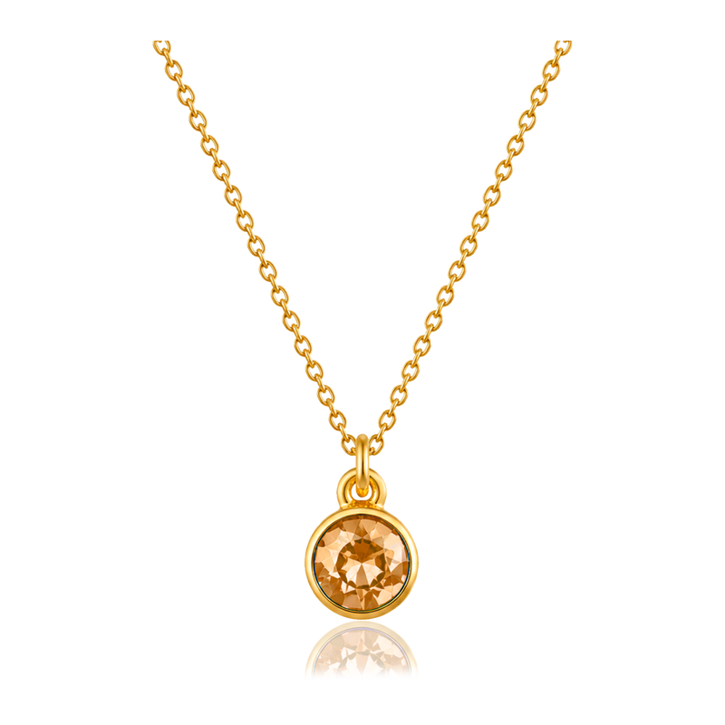 Collar Champagne Dot Oro