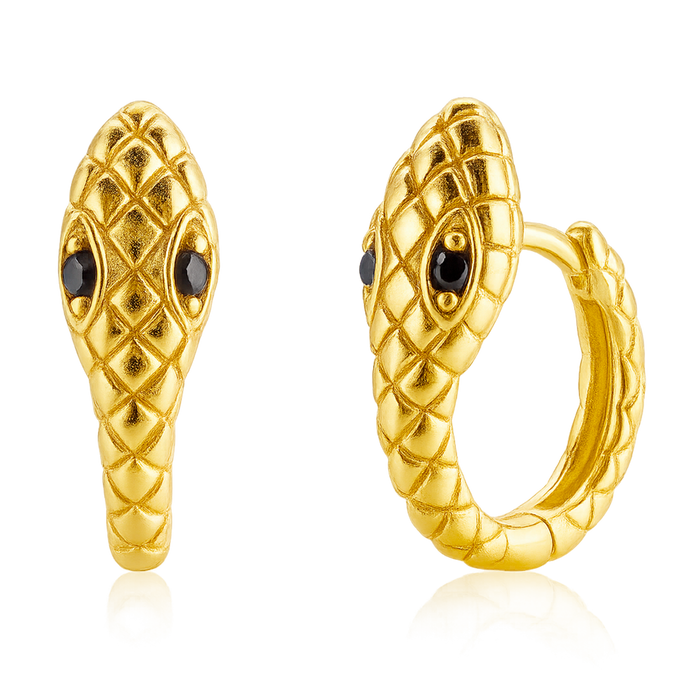Orecchini Cobra Oro