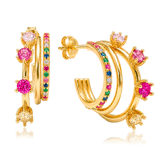 Orecchini Medi Basic Argento