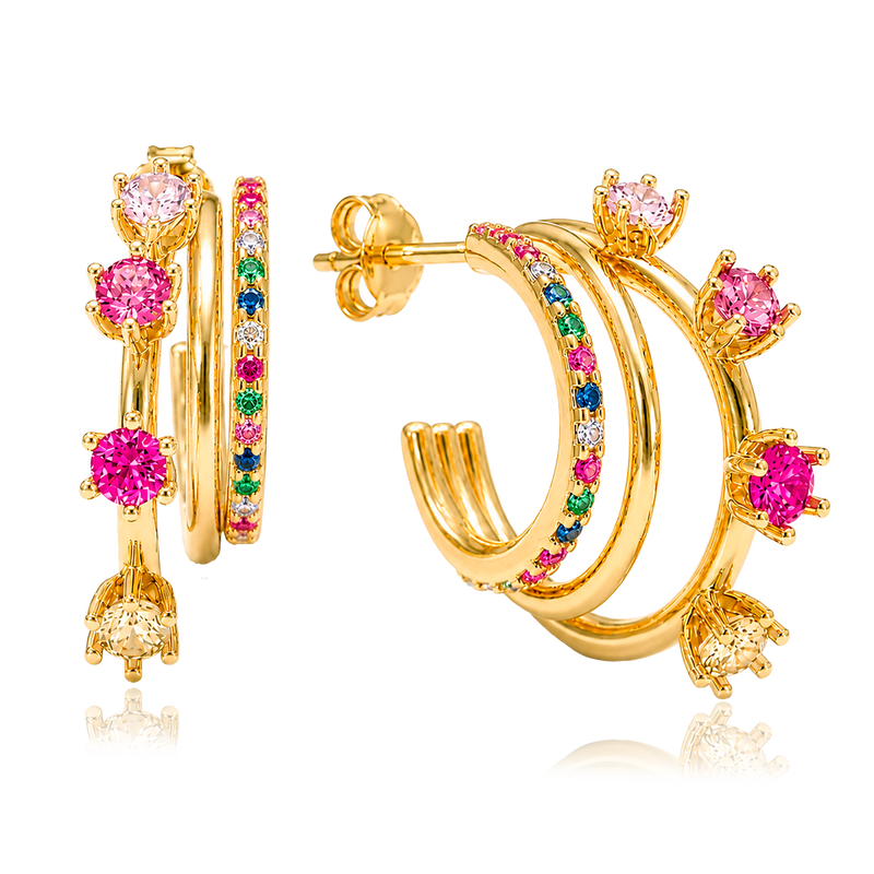 Orecchini Medi Basic Argento