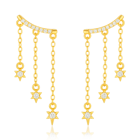 Pendientes Astra Oro