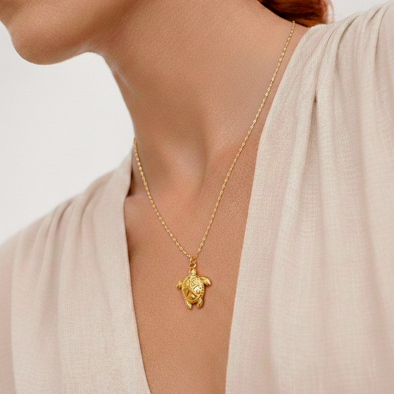 Collar Sea Turtle Oro
