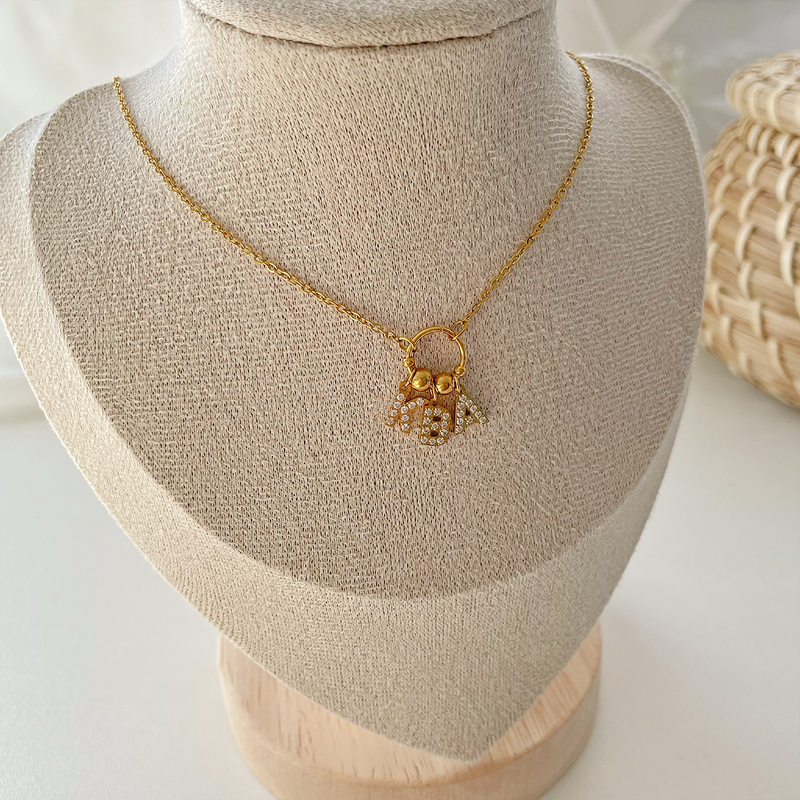 Collana Cerchio Personalizzata Oro