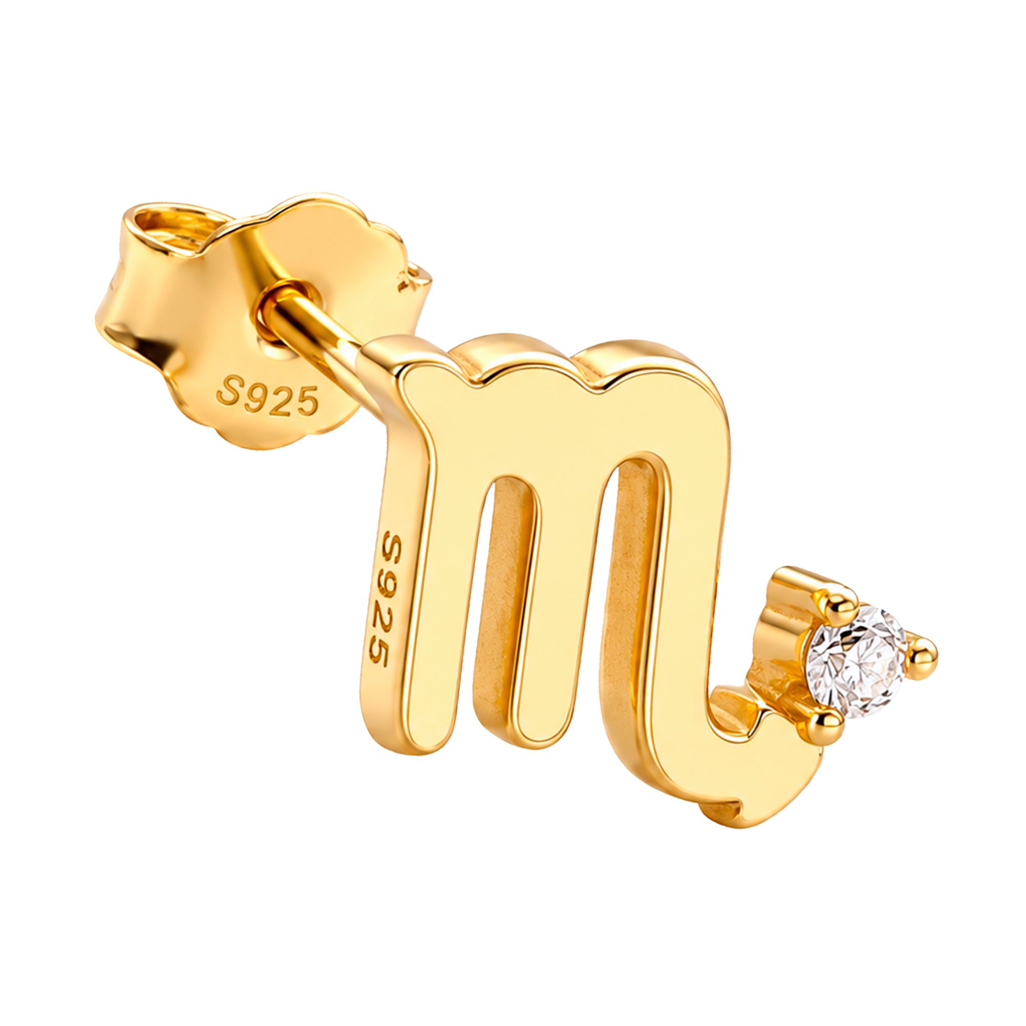 Pendiente Mini Zodiaco Oro