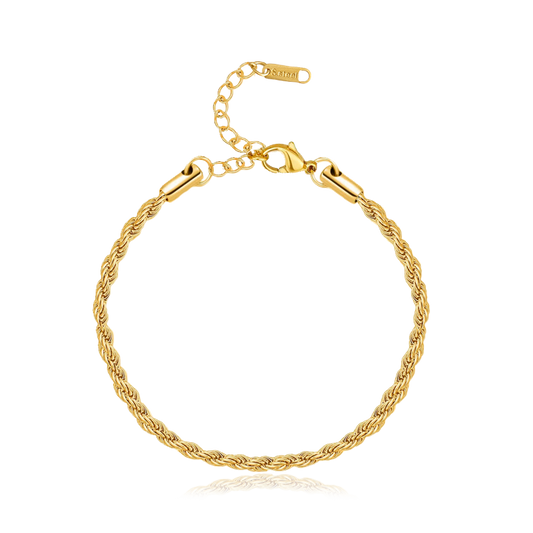 Pulsera Cordón Oro