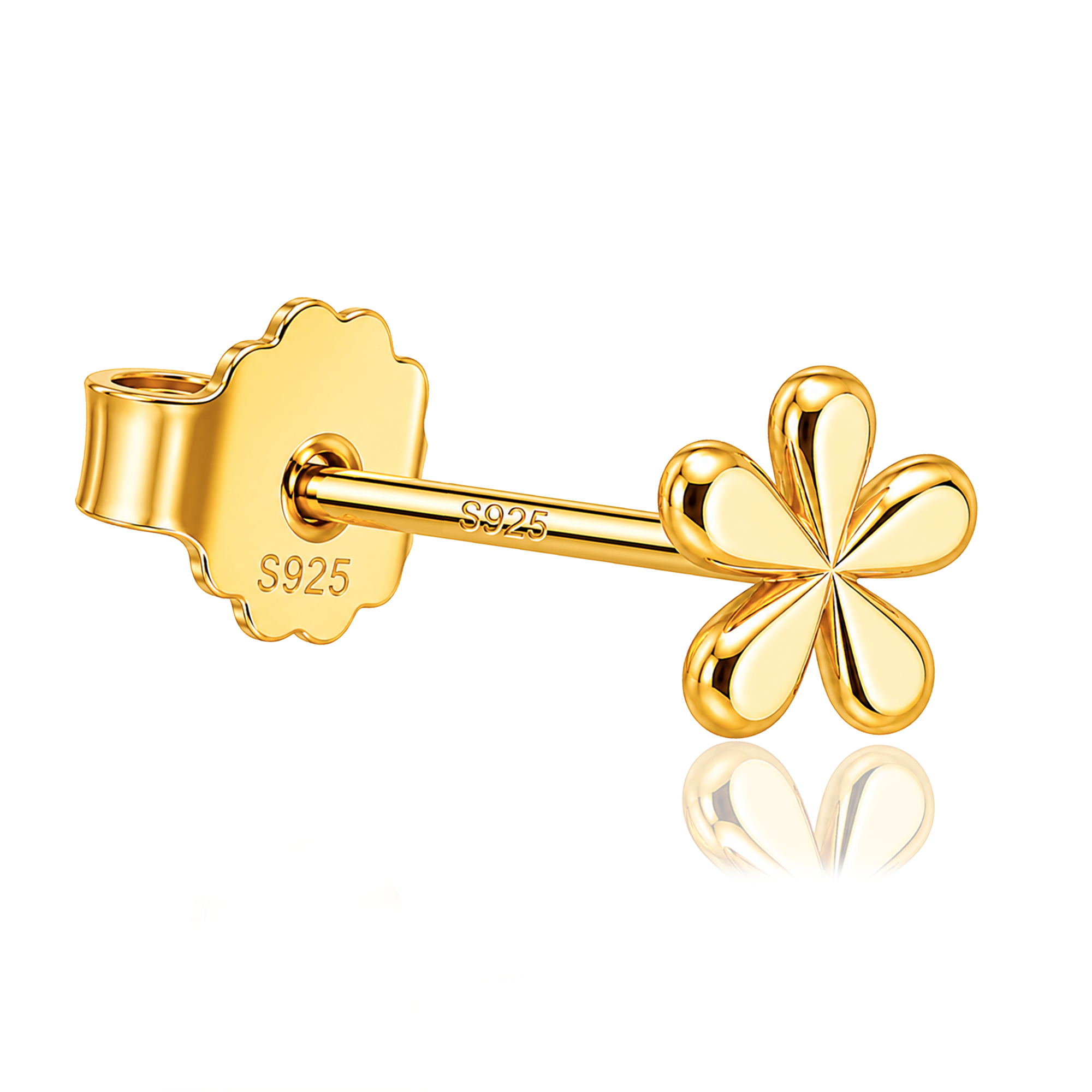 Pendiente Florecilla Oro
