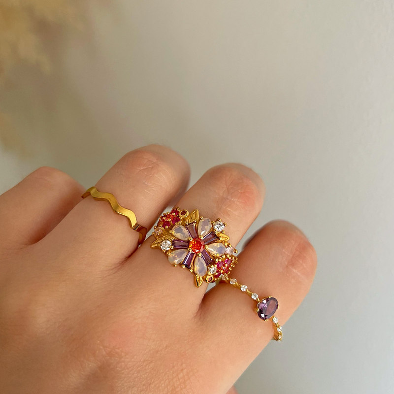 Anello Waved Oro