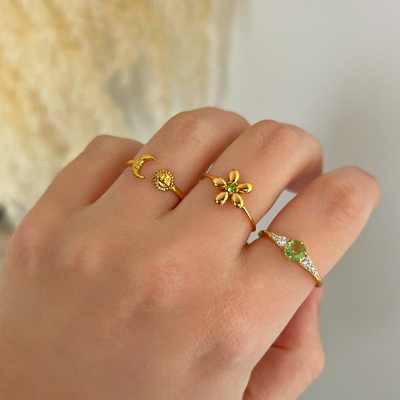 Anello Olive Oro