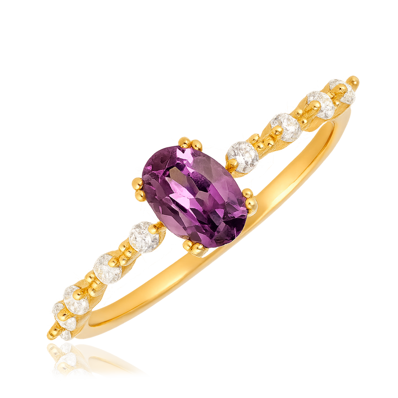 Zarina Lilac Ring