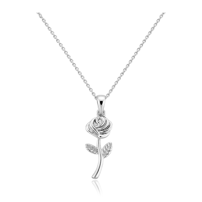 Collana Rosa Argento