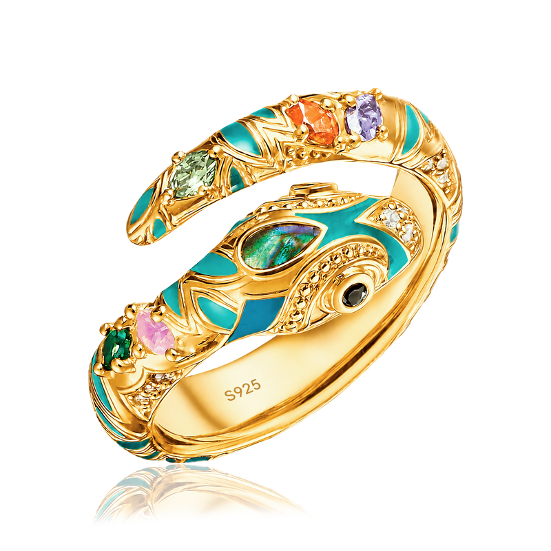Anello Colorful Nagira Oro