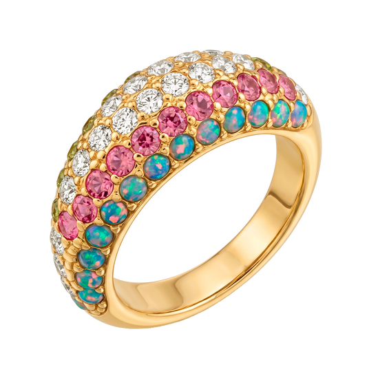 Anello Nebulosa Oro