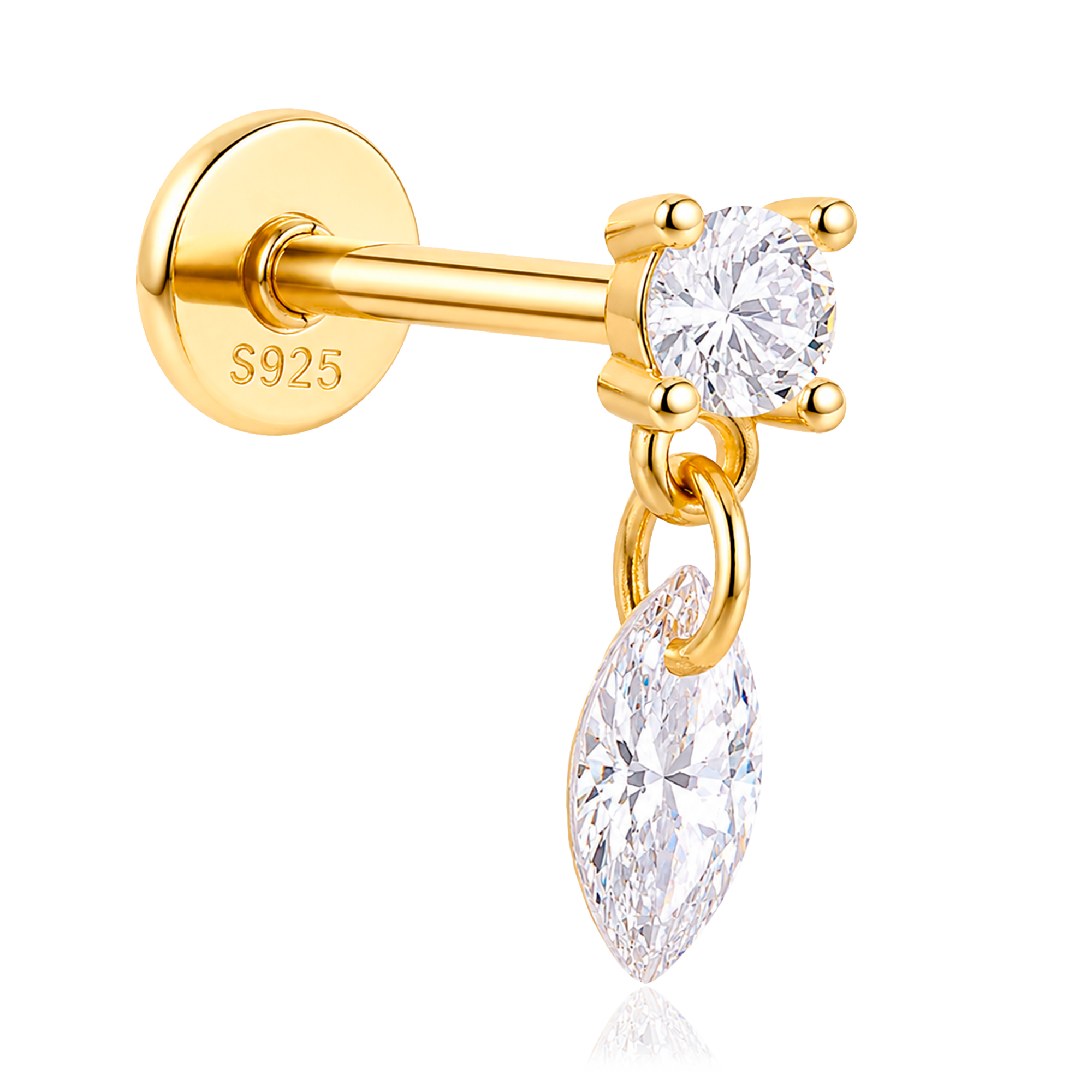 Pendiente Lumea Oro