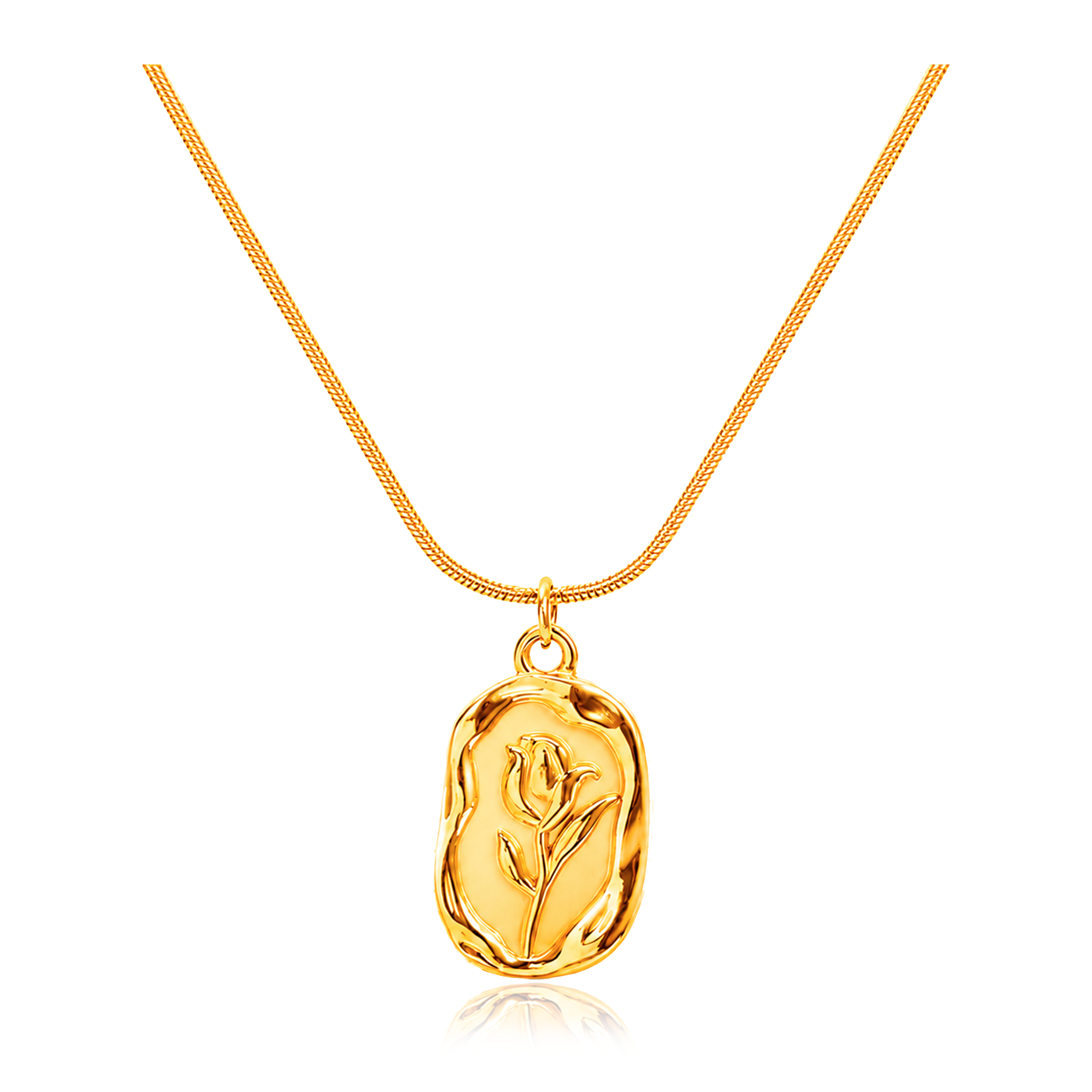 Collar Tulipán Oro