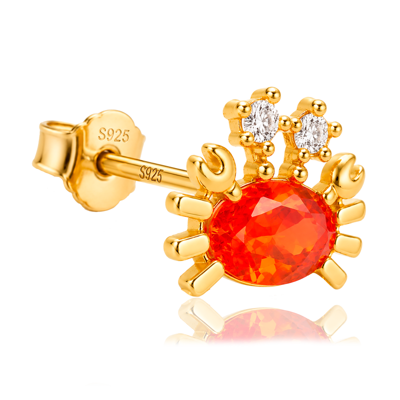 Orecchino Granchio Oro