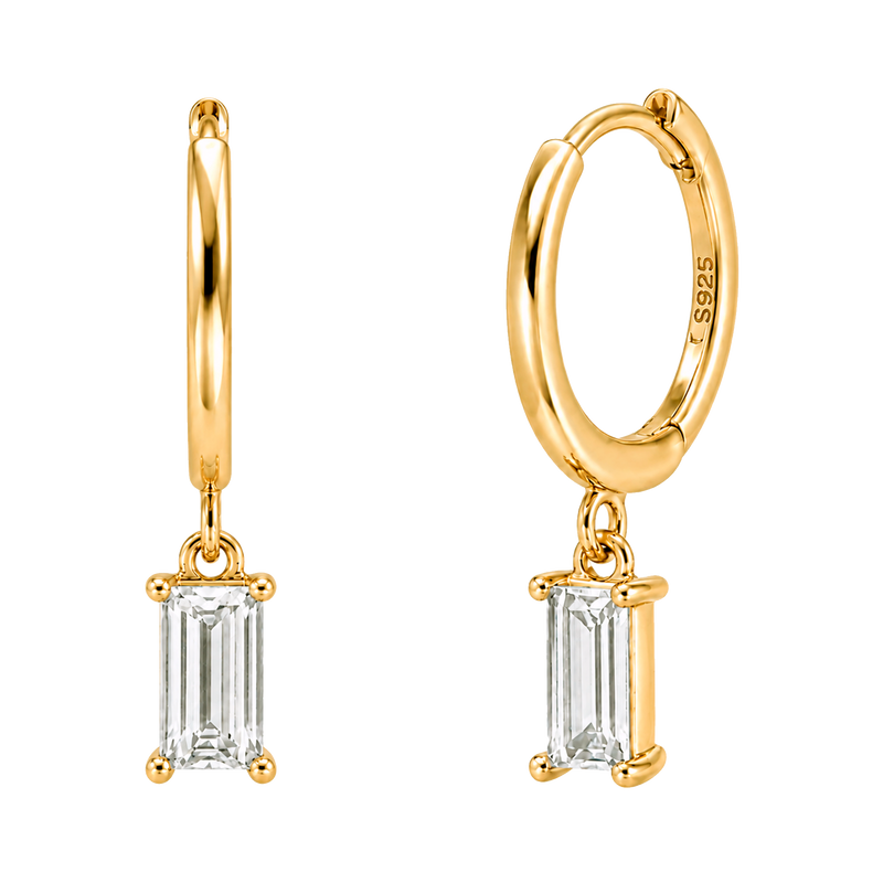 Phoebe White Earrings