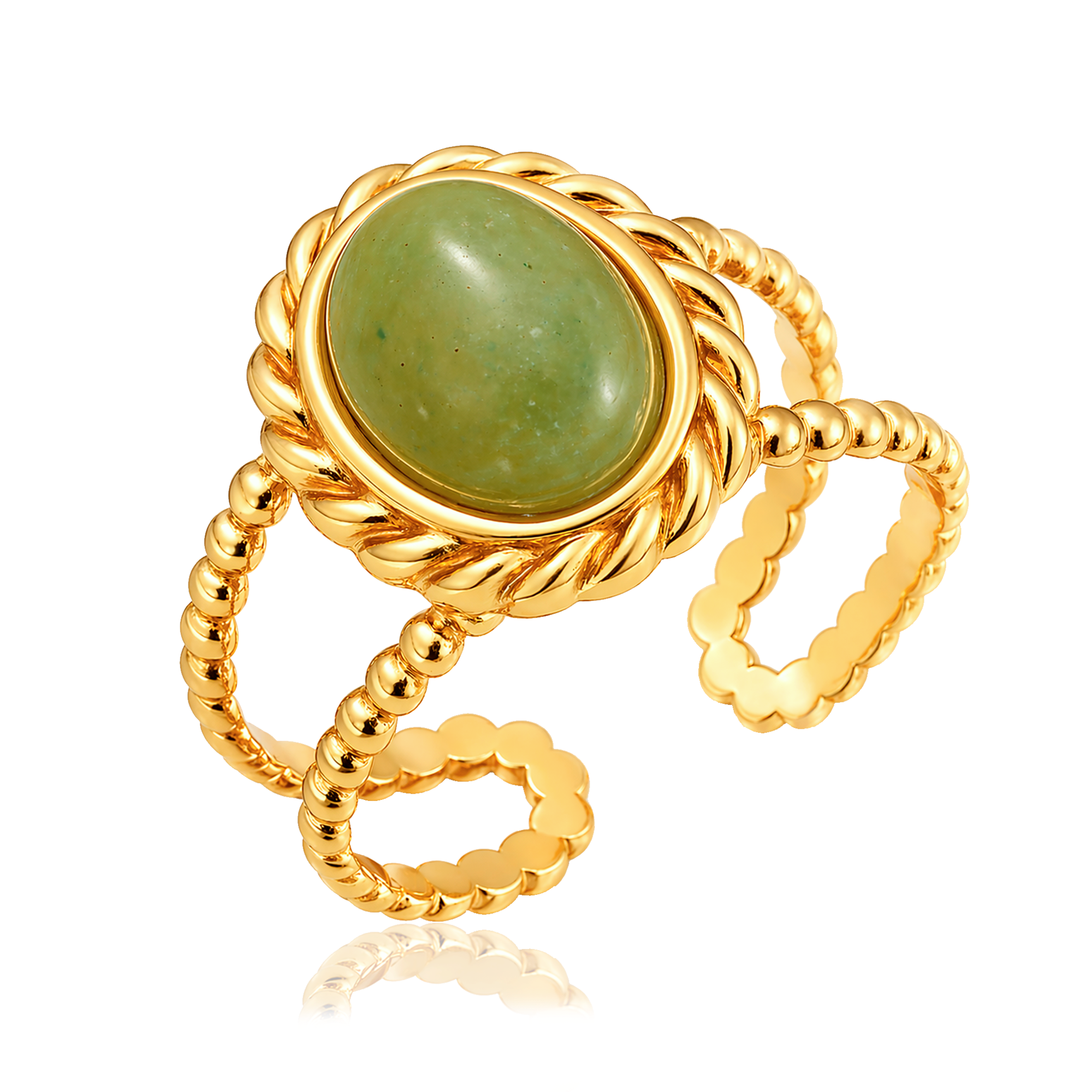 Anello Peridoto Vintage Oro