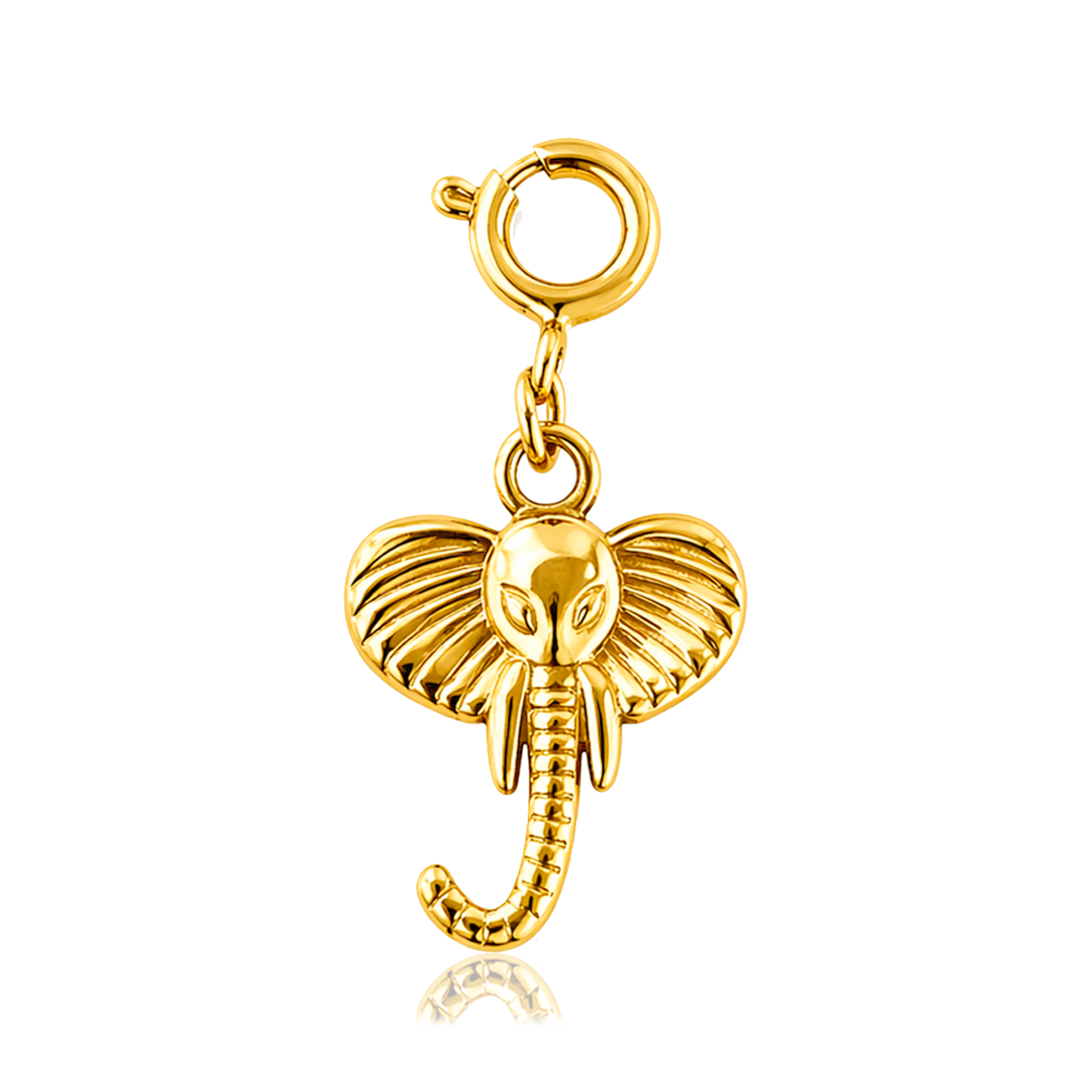 Charm Mini Elephant Oro