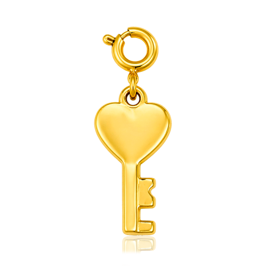 Charm Love Key Oro