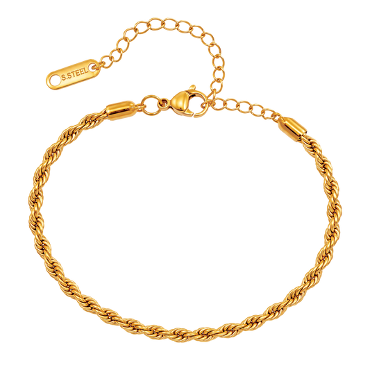 Tobillera Cordón Oro