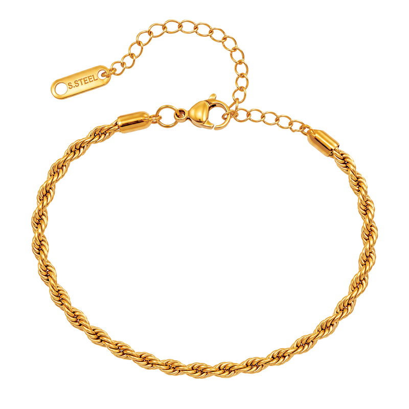 Tobillera Cordón Oro
