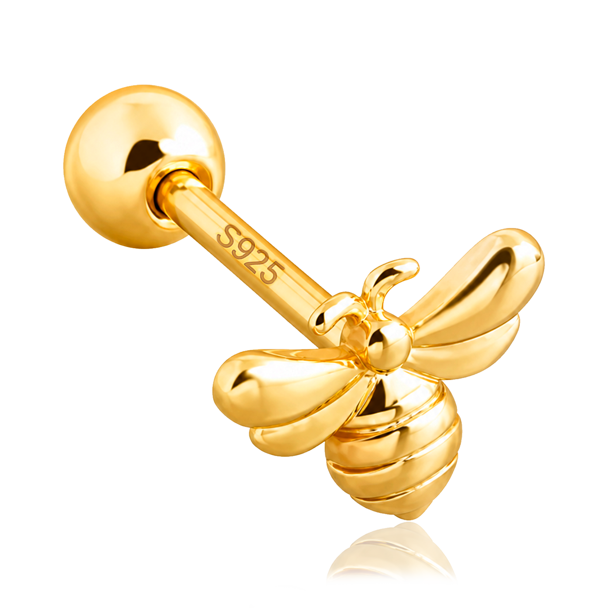 Orecchino Mini Ape Oro