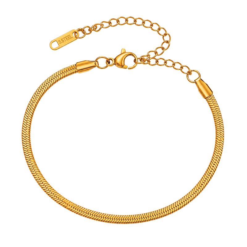 snake chain anklet