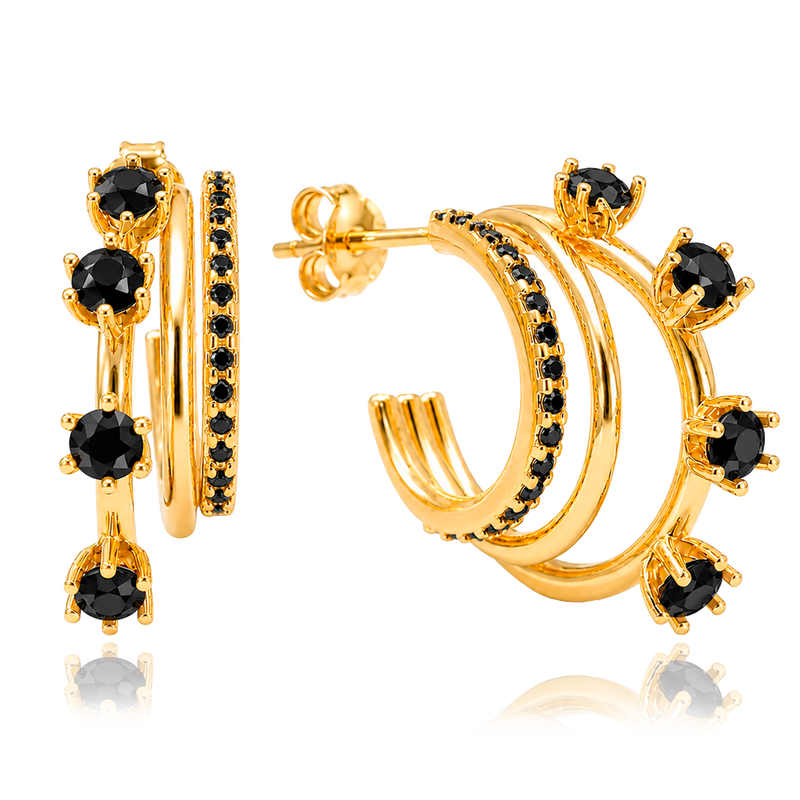 Orecchini Medi Basic Argento