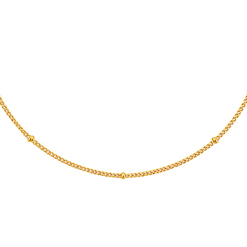 Collana Mini Sfere Oro