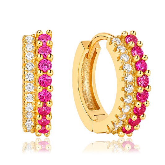 Orecchini Mava Rosa Oro
