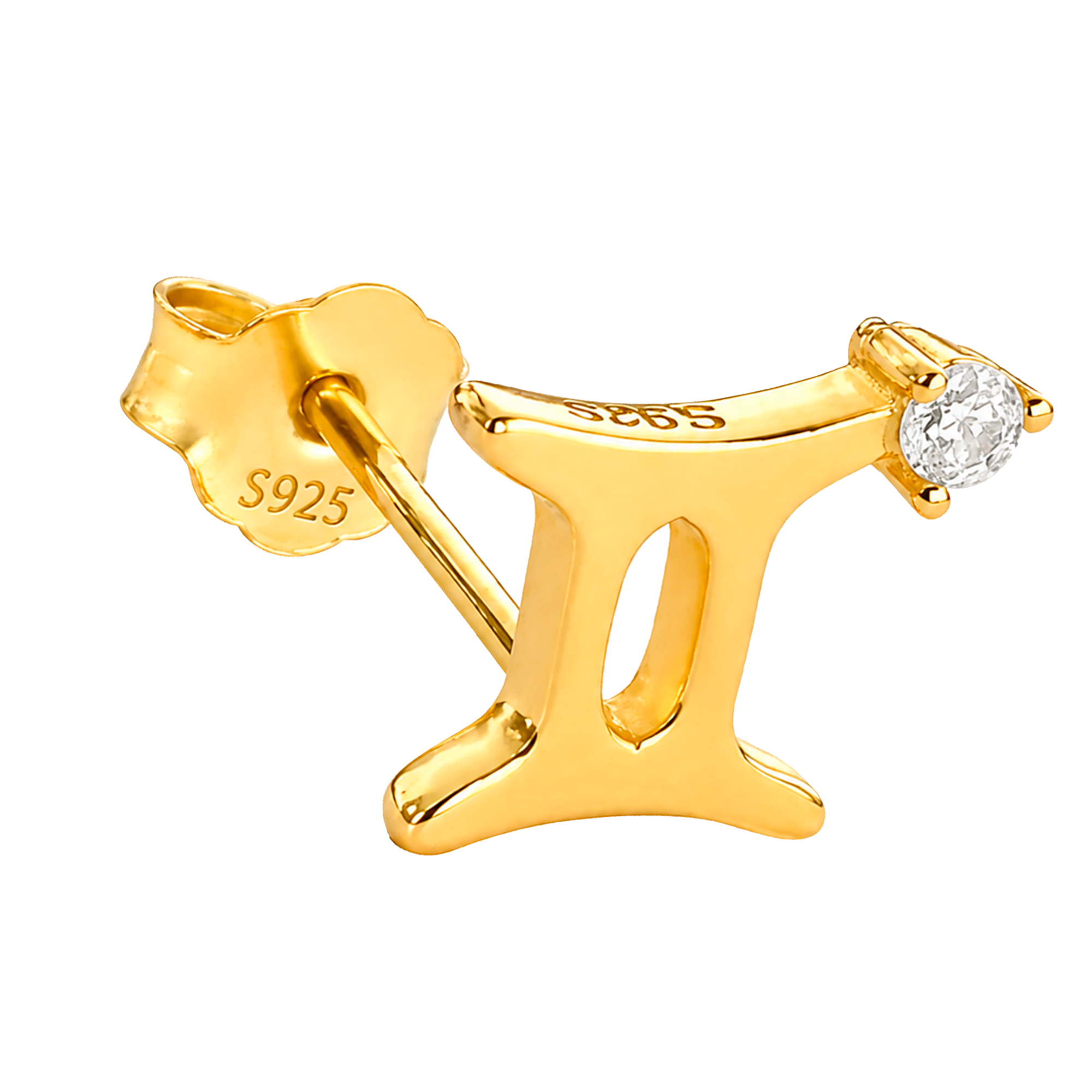 Pendiente Mini Zodiaco Oro