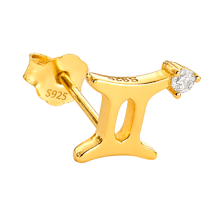 Orecchino Mini Zodiaco Oro