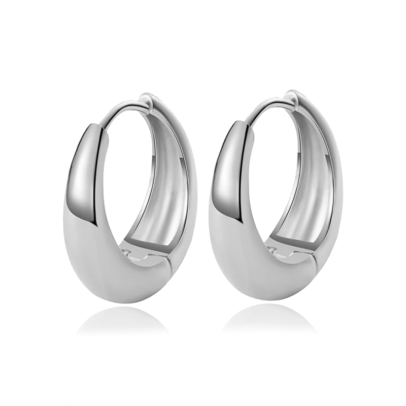 Orecchini Sahara Argento - 10mm o 6mm